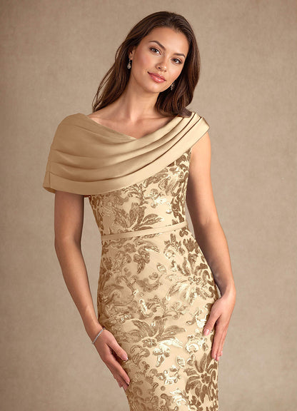 Champagne Mermaid Sequins Dress