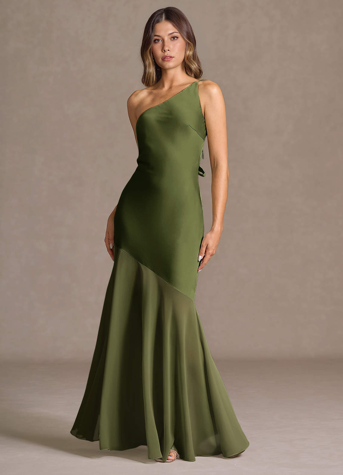 Fatima Olive Maxi Dress  Dress