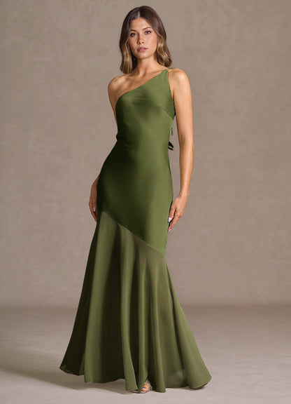 Fatima Olive Maxi Dress  Dress