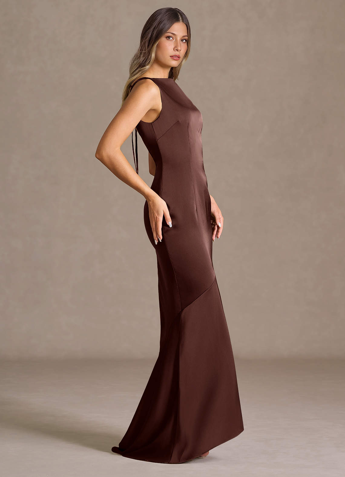 Wynne Mocha Coco Maxi Dress  Dress