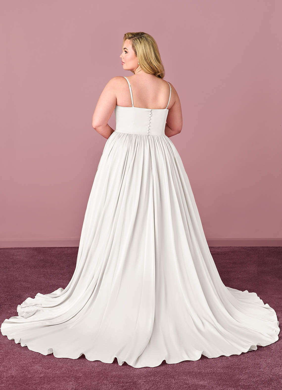 Diamond White Ball-Gown Sweetheart Neckline Stretch Satin Dress Diamond White