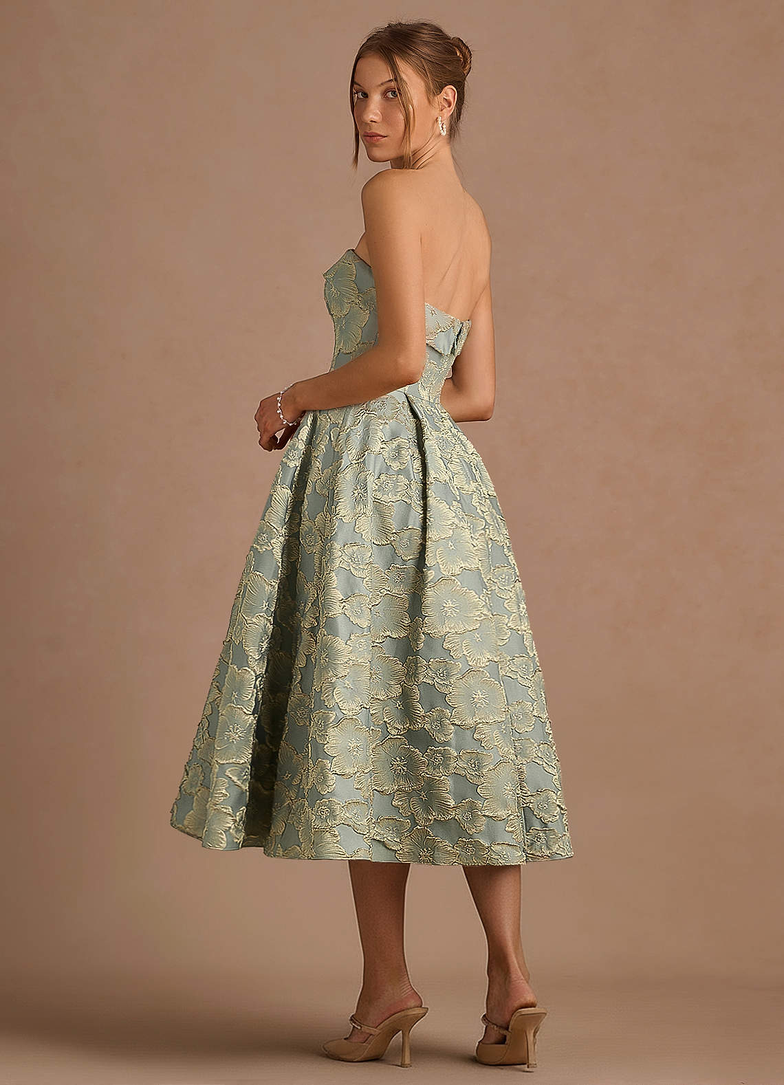 Desiree Blue Midi Dress