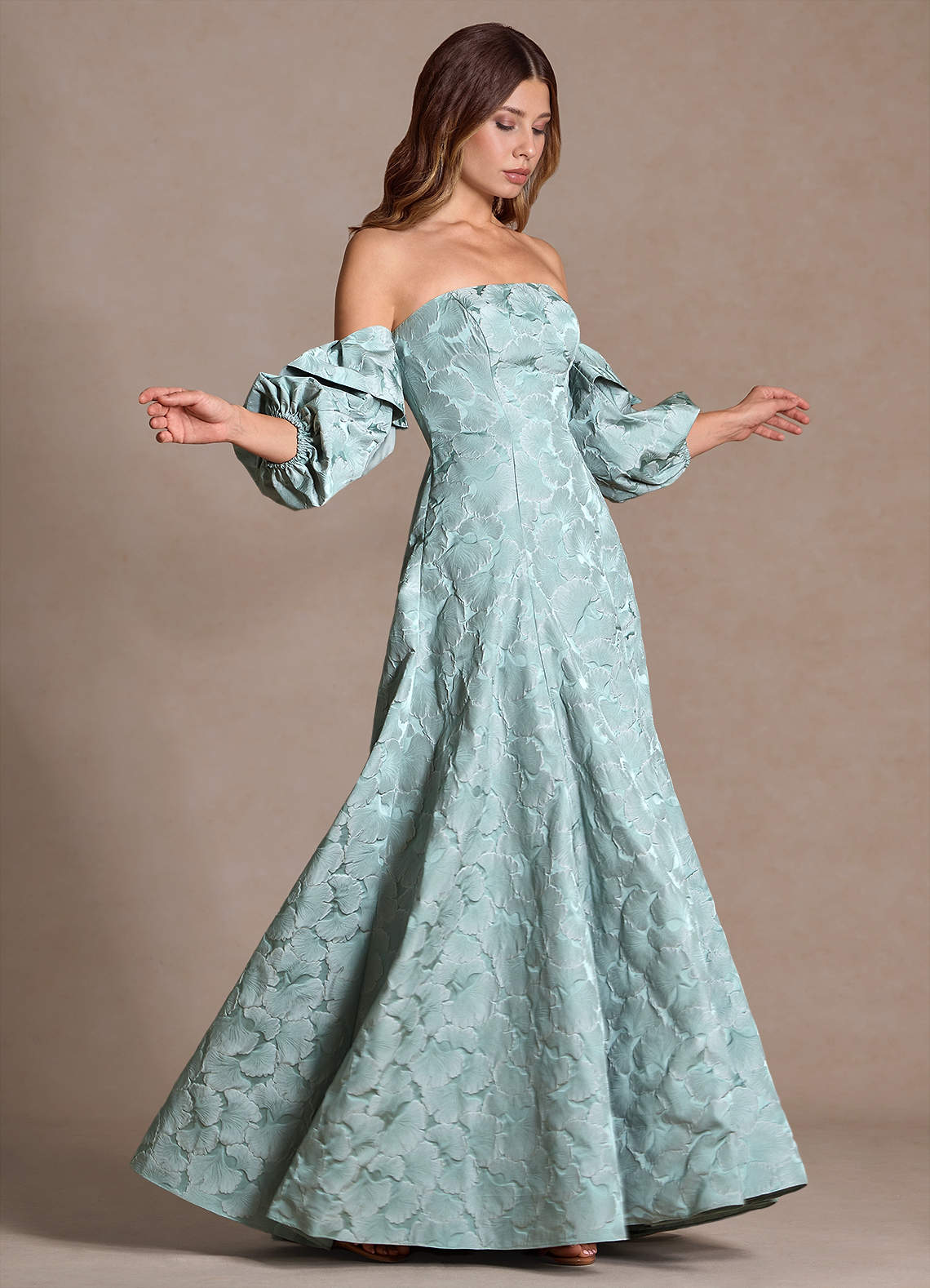 Kerensa French Blue Maxi Dress  Dress
