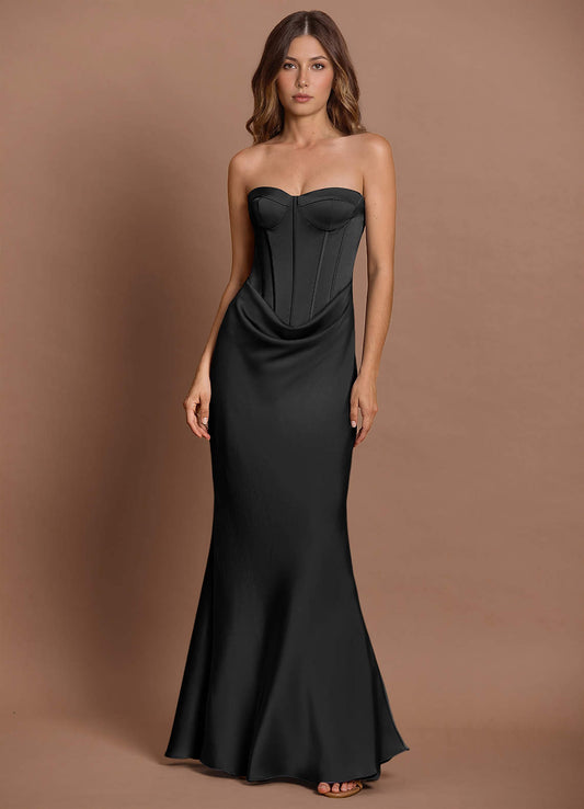 Lirielle?Black Maxi Dress