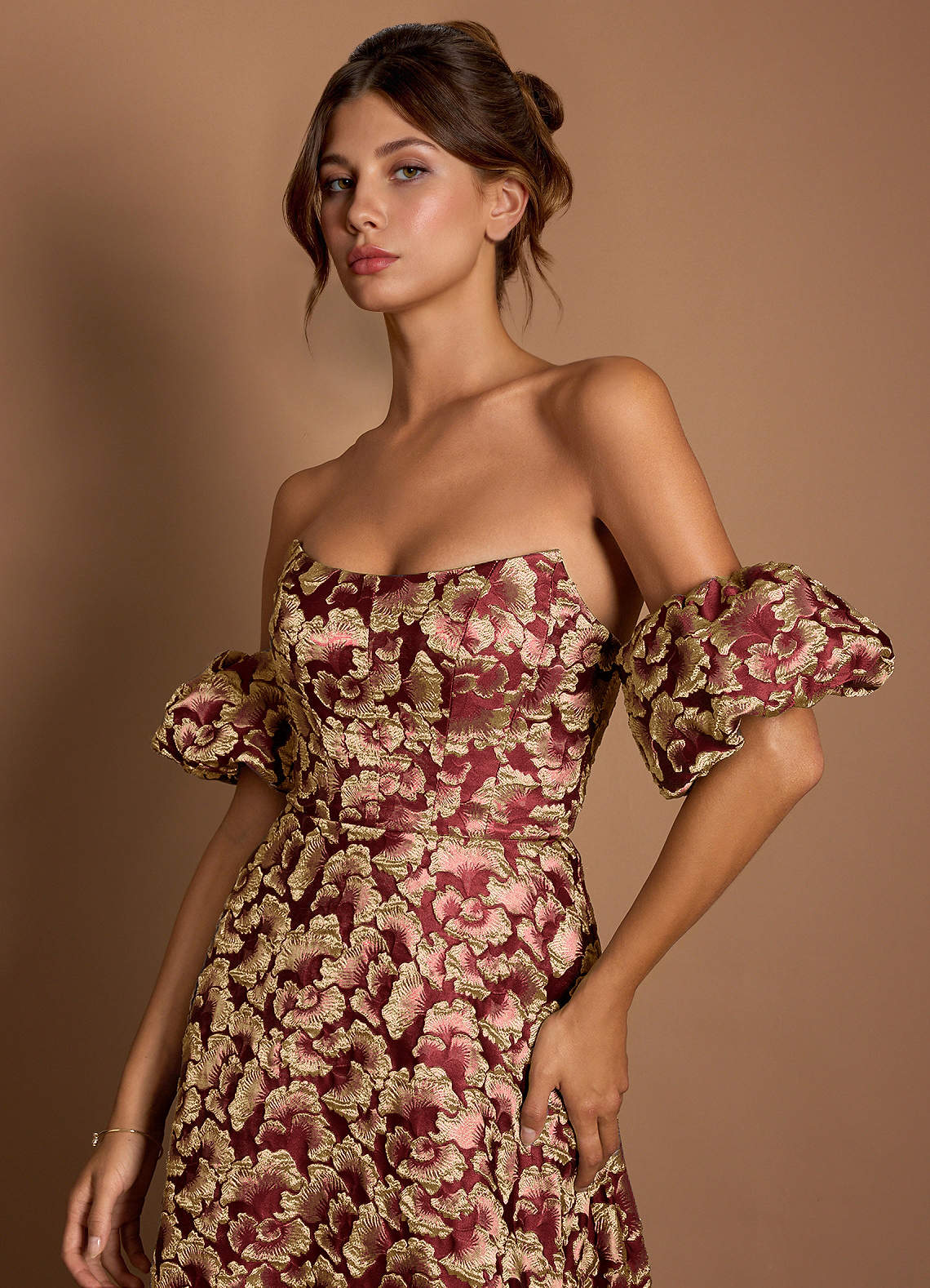 Eowyn Wine Maxi Dress  Dress