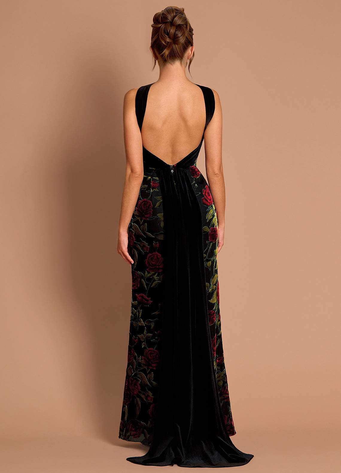 Delyth Black Multi Maxi Dress