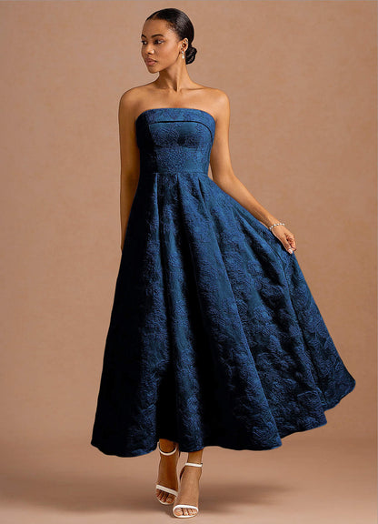 Clementine Dark Navy Maxi Dress