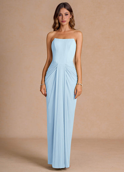 Anais Sky Blue Maxi Dress  Dress