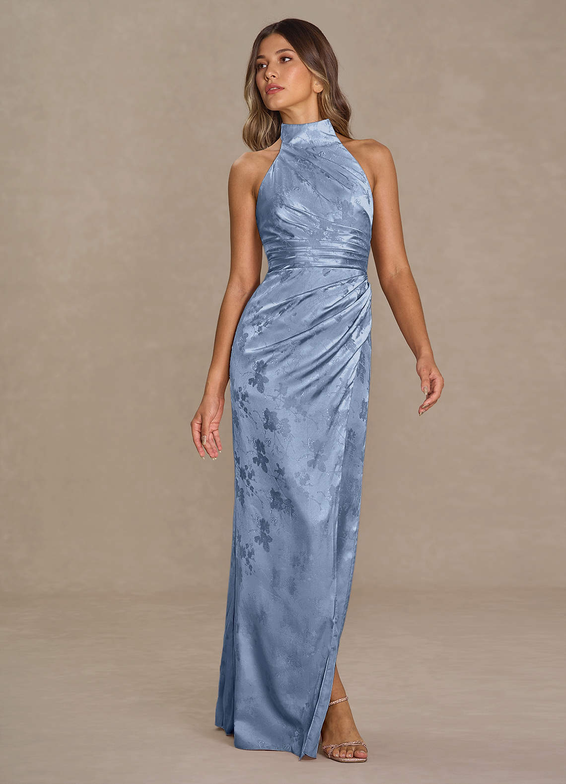 Rosalind Powder Blue Maxi Dress  Dress
