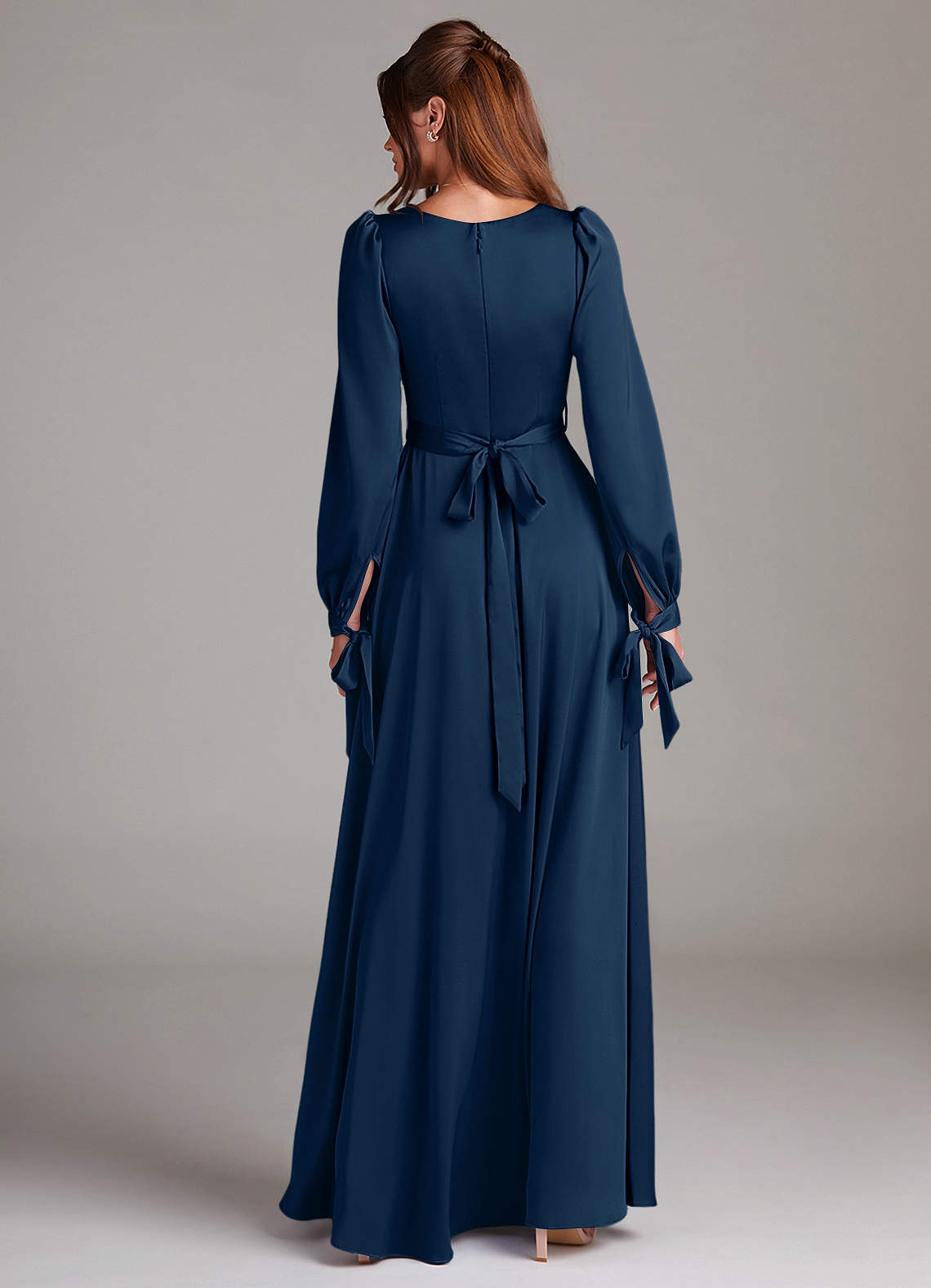 Leonia Navy Maxi Dress