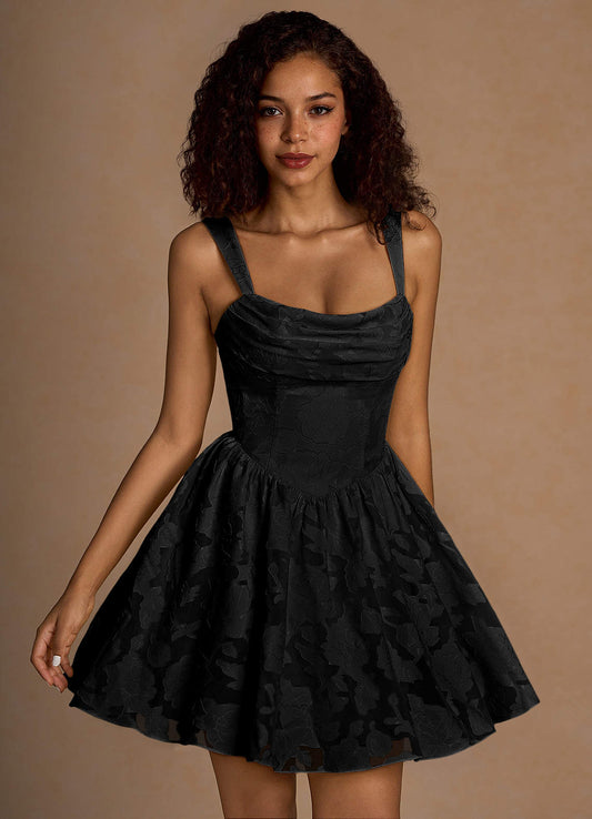 Ivy Black Mini Dress  Dress