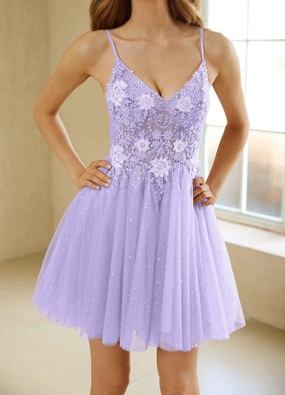 Shimira Purple Mini Dress  Dress
