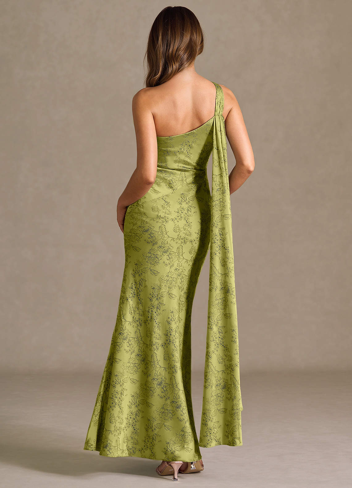 Sapphira Moss Navy Maxi Dress  Dress