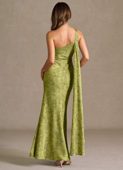 Sapphira Moss Navy Maxi Dress  Dress