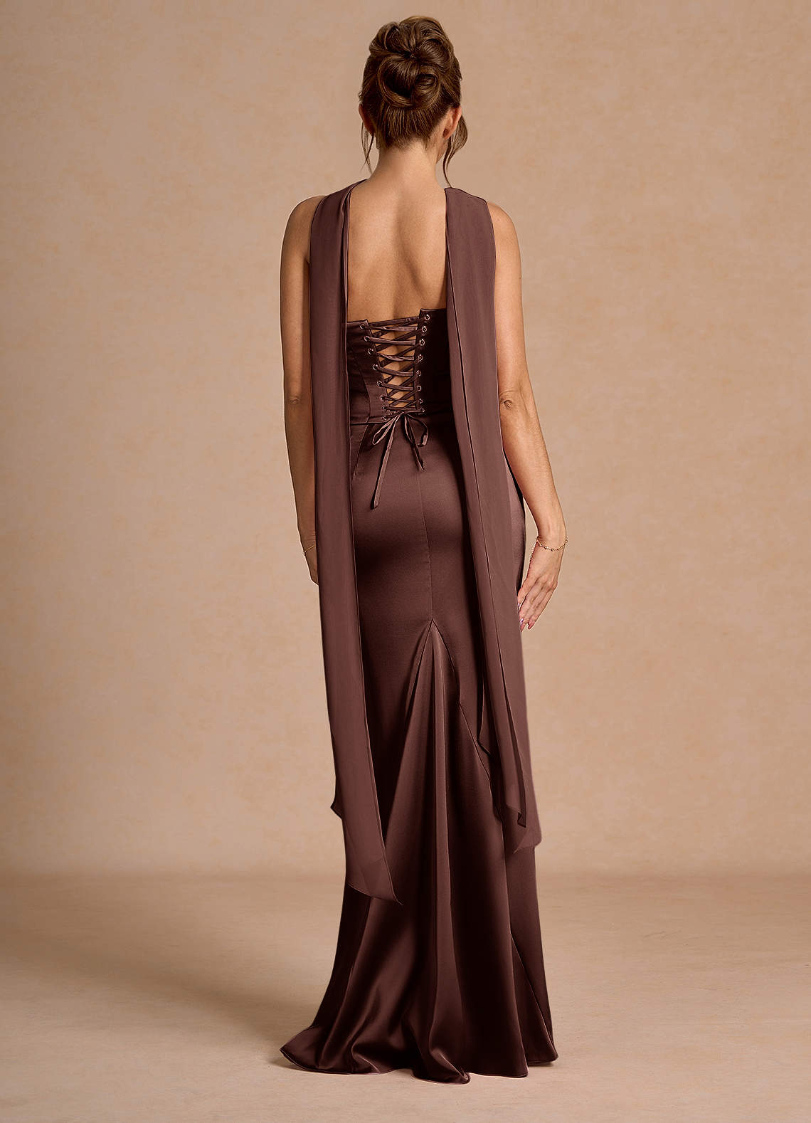 Sorrel Mocha Coco Corset Two-Piece Sets  Dress