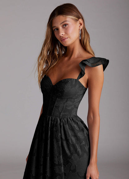 Denisse Black Corset Maxi Dress  Dress