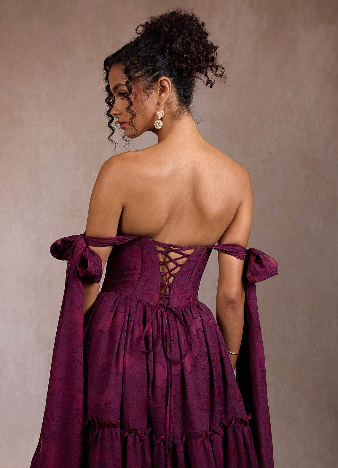 Vilma Plum Orchid Maxi Dress  Dress