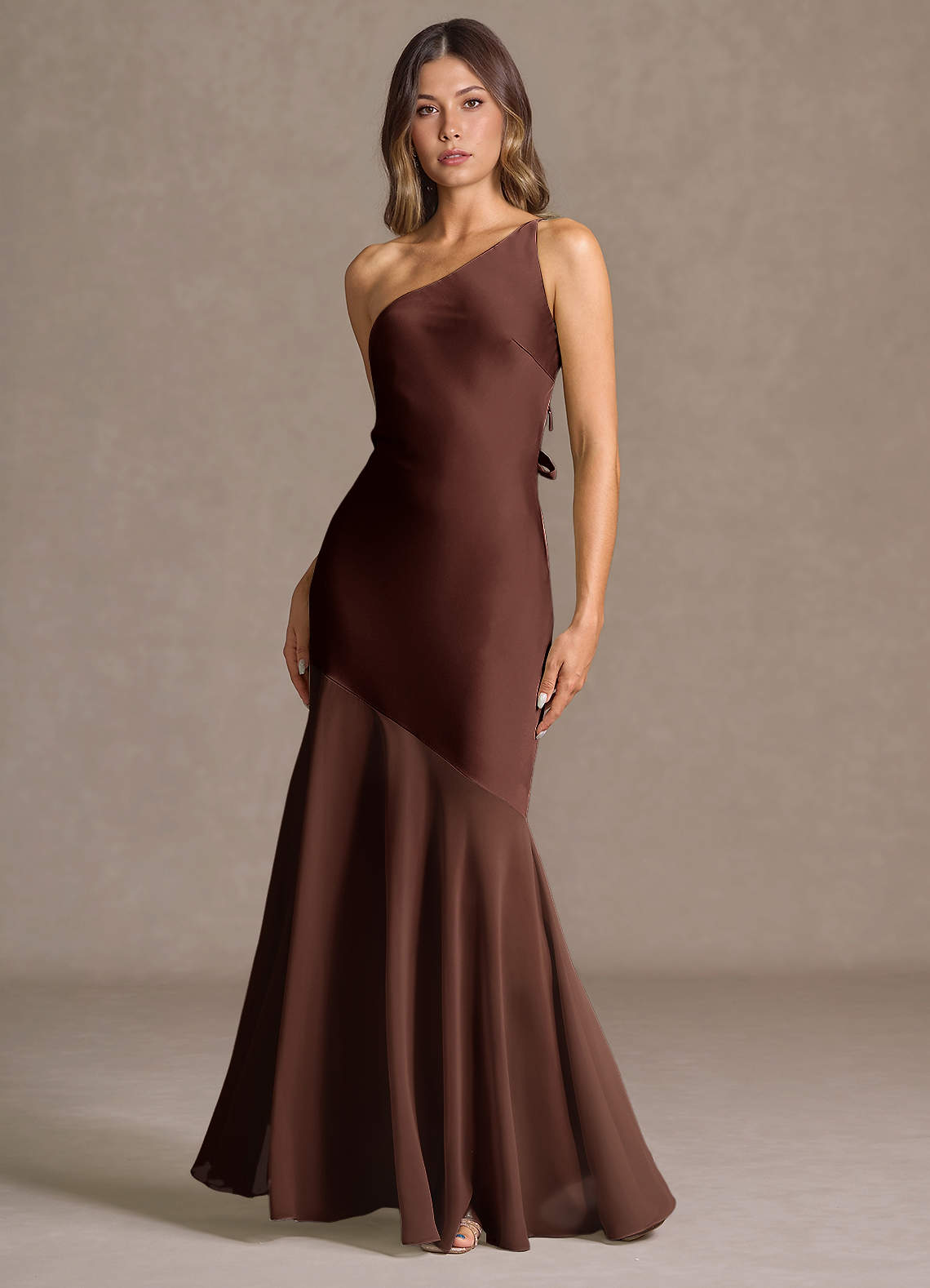 Fatima Mocha Coco Maxi Dress  Dress