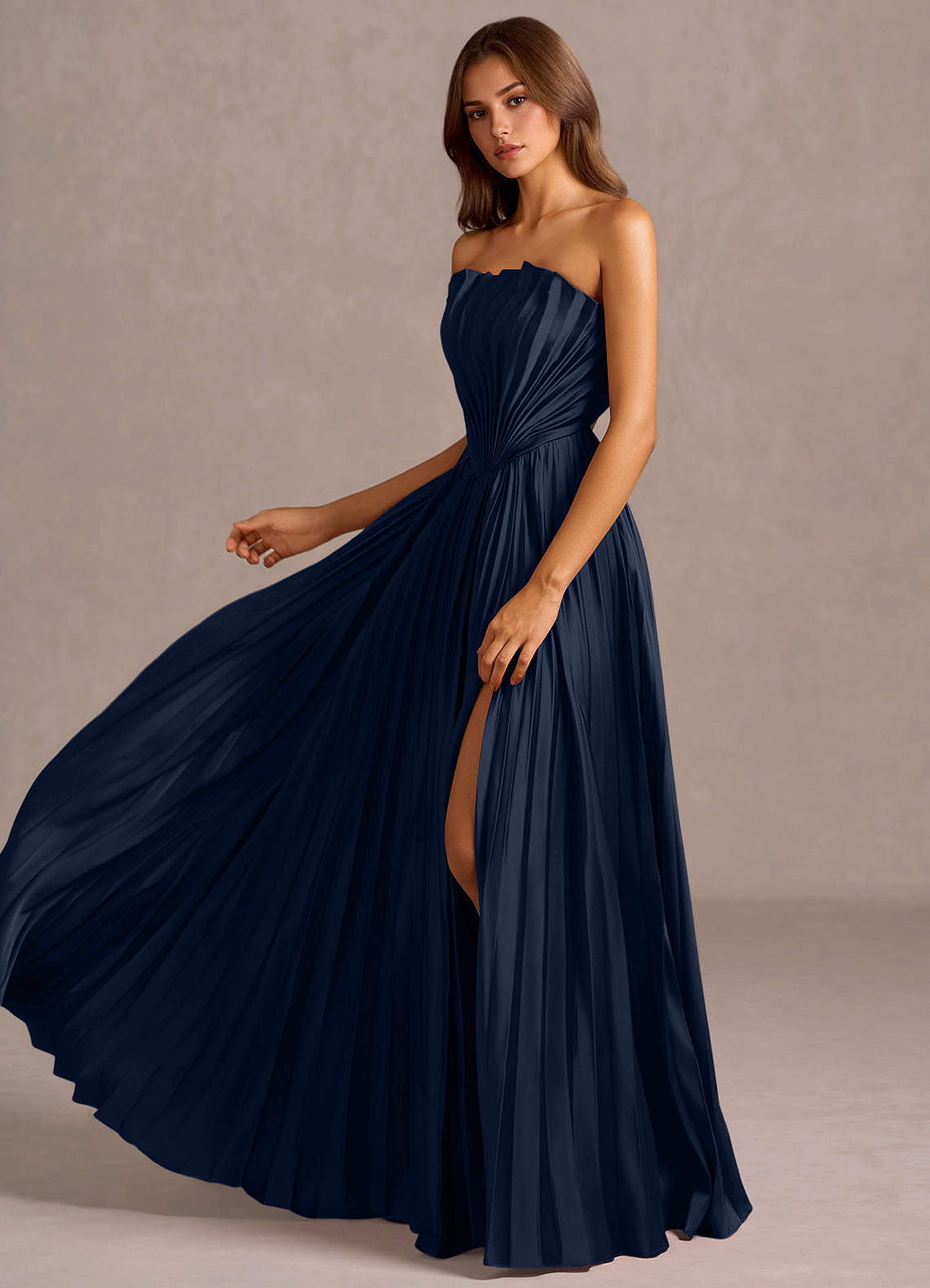 Kaia Navy Maxi Dress  Dress
