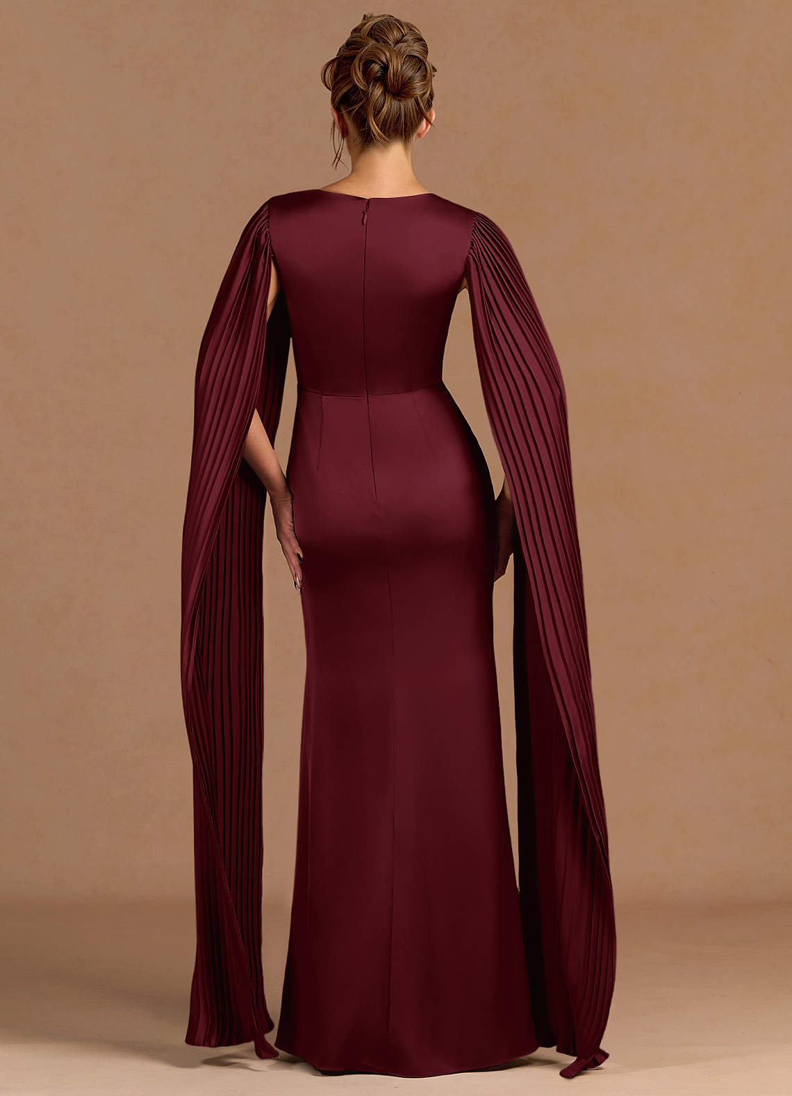 Wysteria Wine Maxi Dress