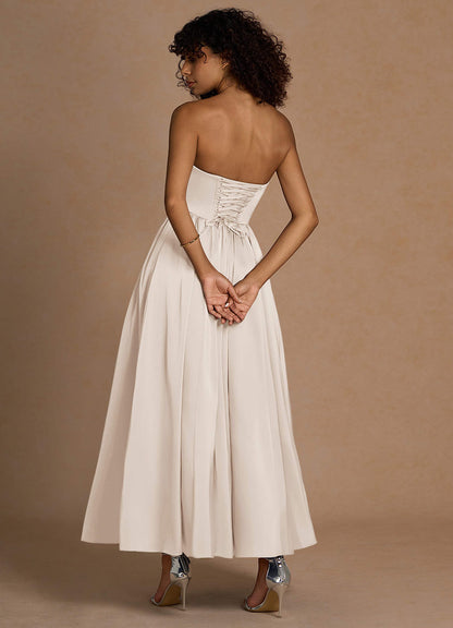 Eloise Cream Maxi Dress  Dress