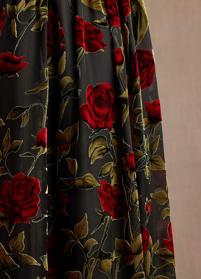 Tracy Black Multi Maxi Dress  Dress