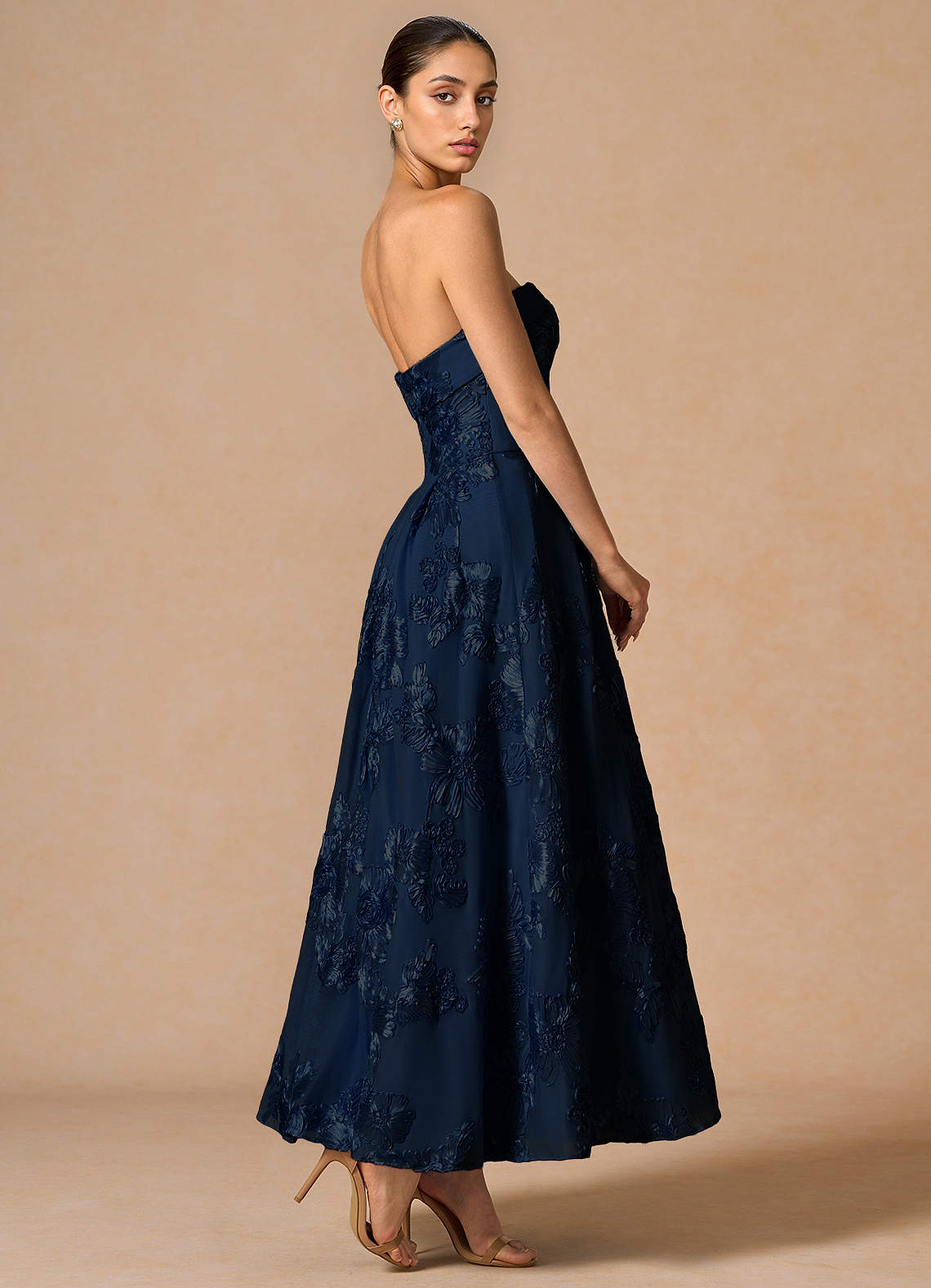 Evangeline Navy Maxi Dress