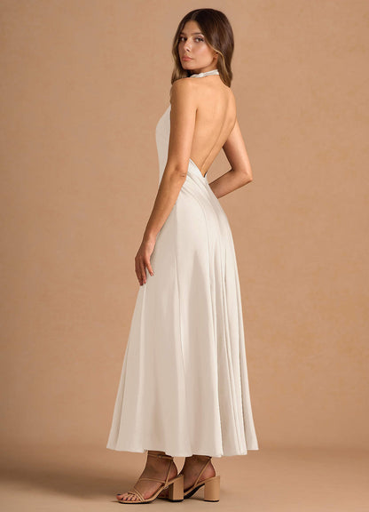 Diantha Cream Maxi Dress  Dress
