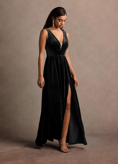 Katniss Black Rose Gown  Dress