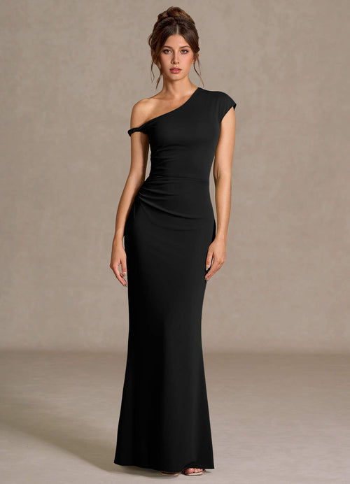 Heliora Black Maxi Dress  Dress