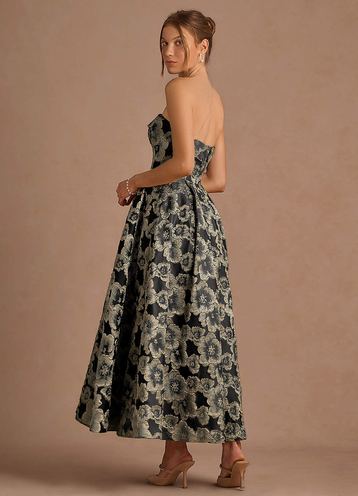 Florentine Black Maxi Dress  Dress
