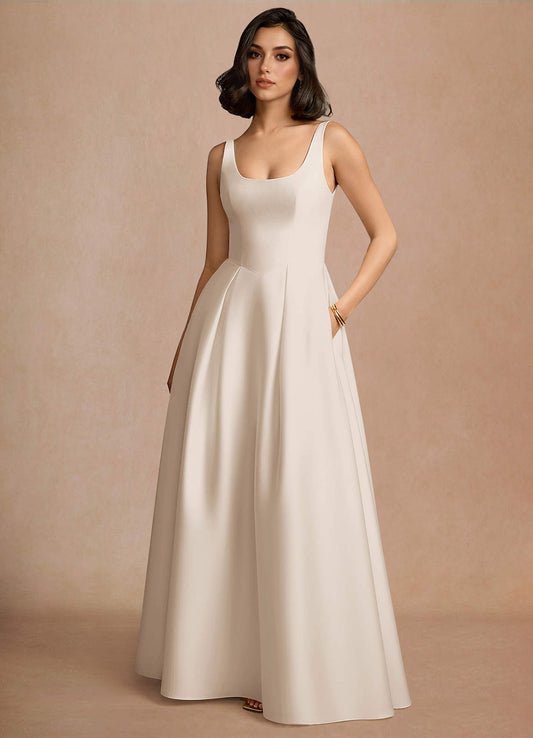 Olivia Cream Maxi Dress