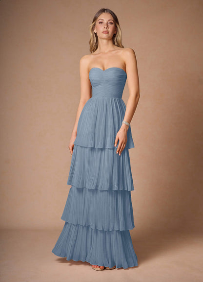 Isla Powder Blue Maxi Dress