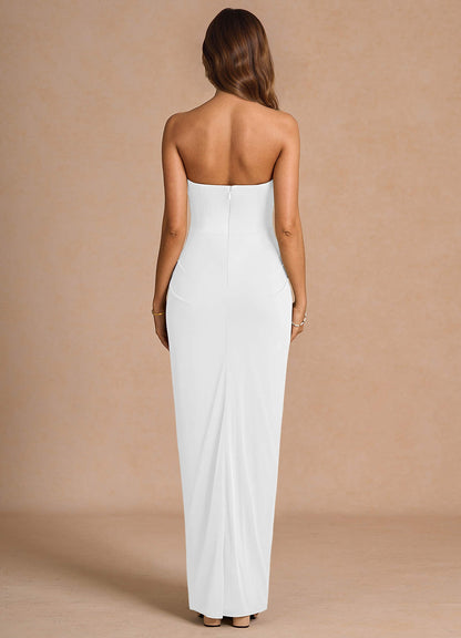 Anais White Maxi Dress