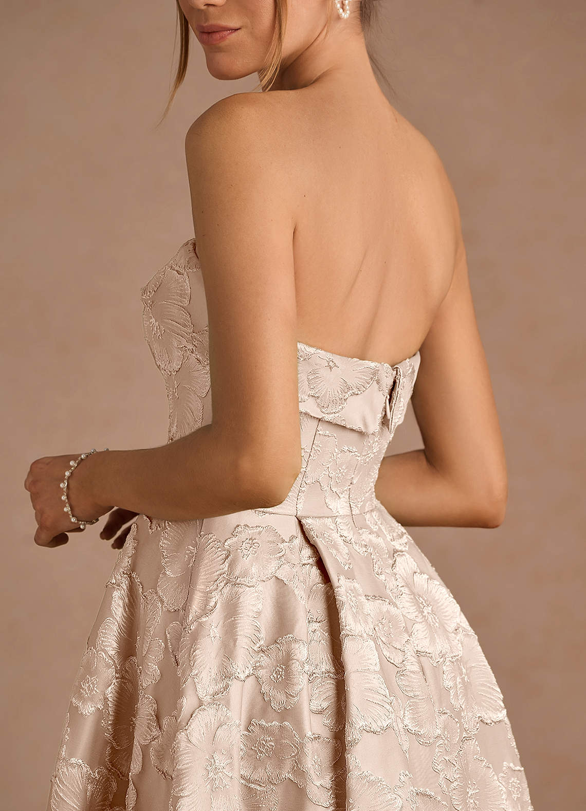 Desiree Vintage Blush Midi Dress
