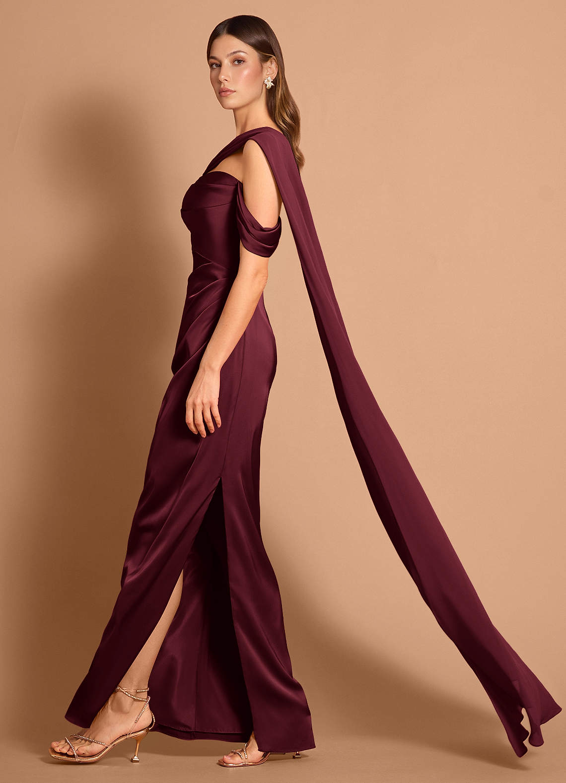Meliora Wine Maxi Dress