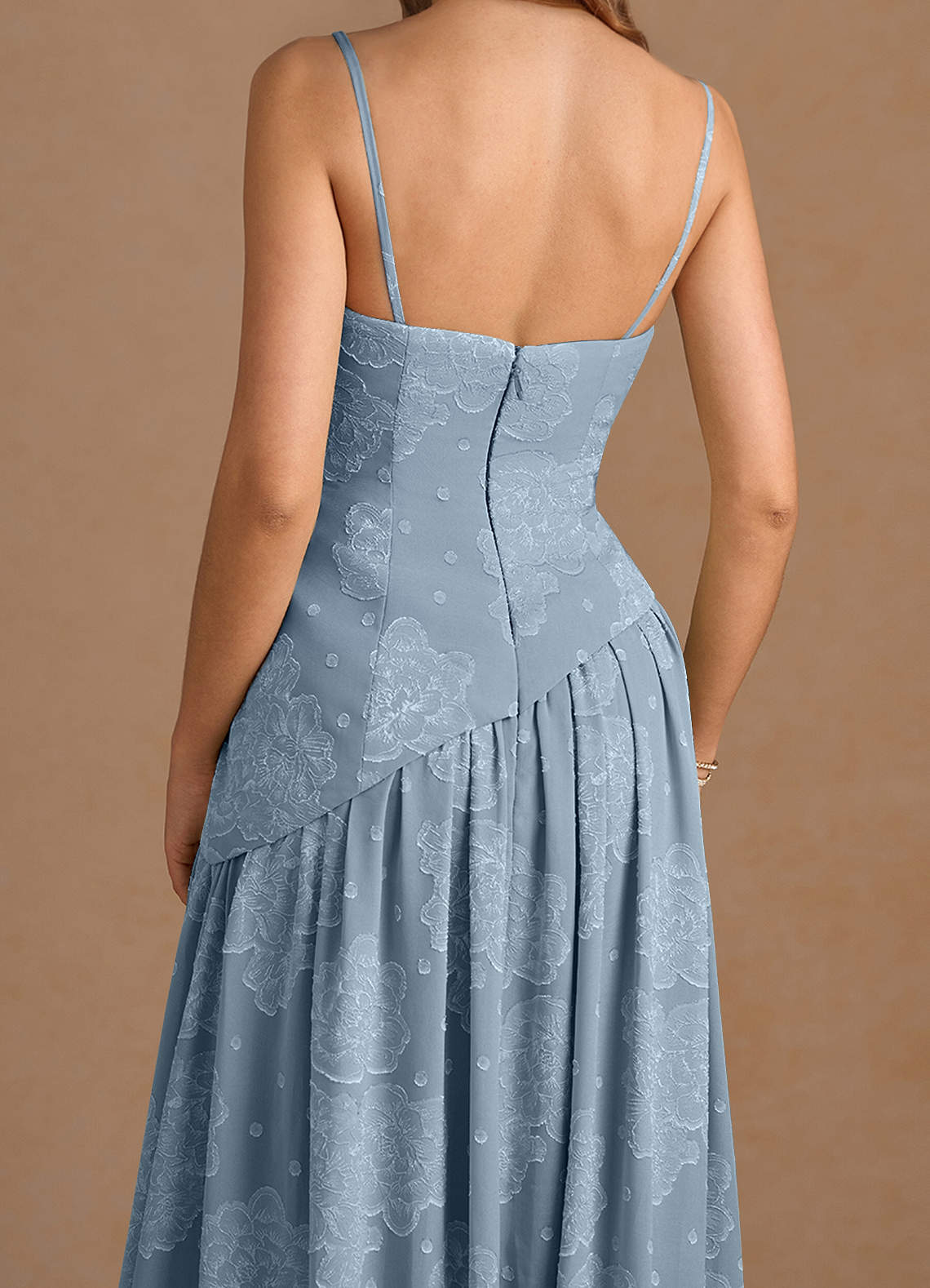 Marcella Powder Blue Maxi Dress