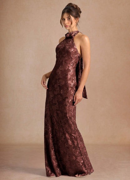 Dillon Mocha Coco Maxi Dress