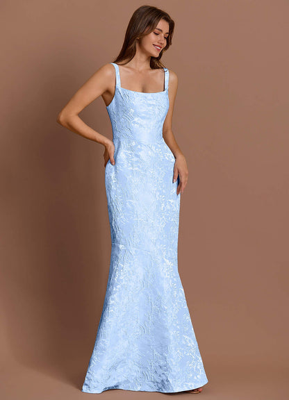 Jennifer Sky Blue Maxi Dress