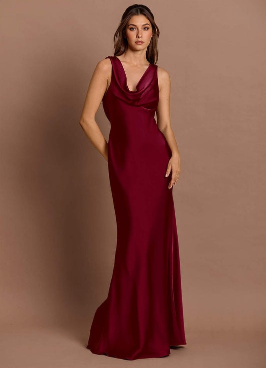 Cheryl Merlot Maxi Dress