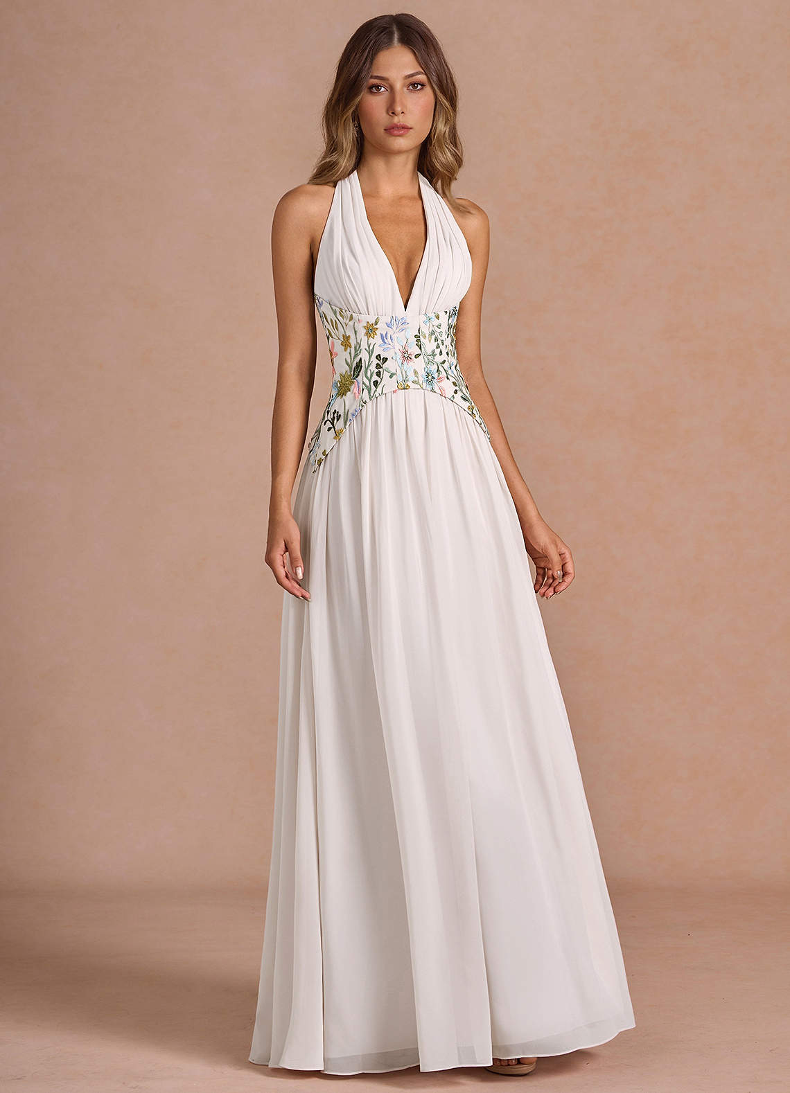 Ellis White Maxi Dress
