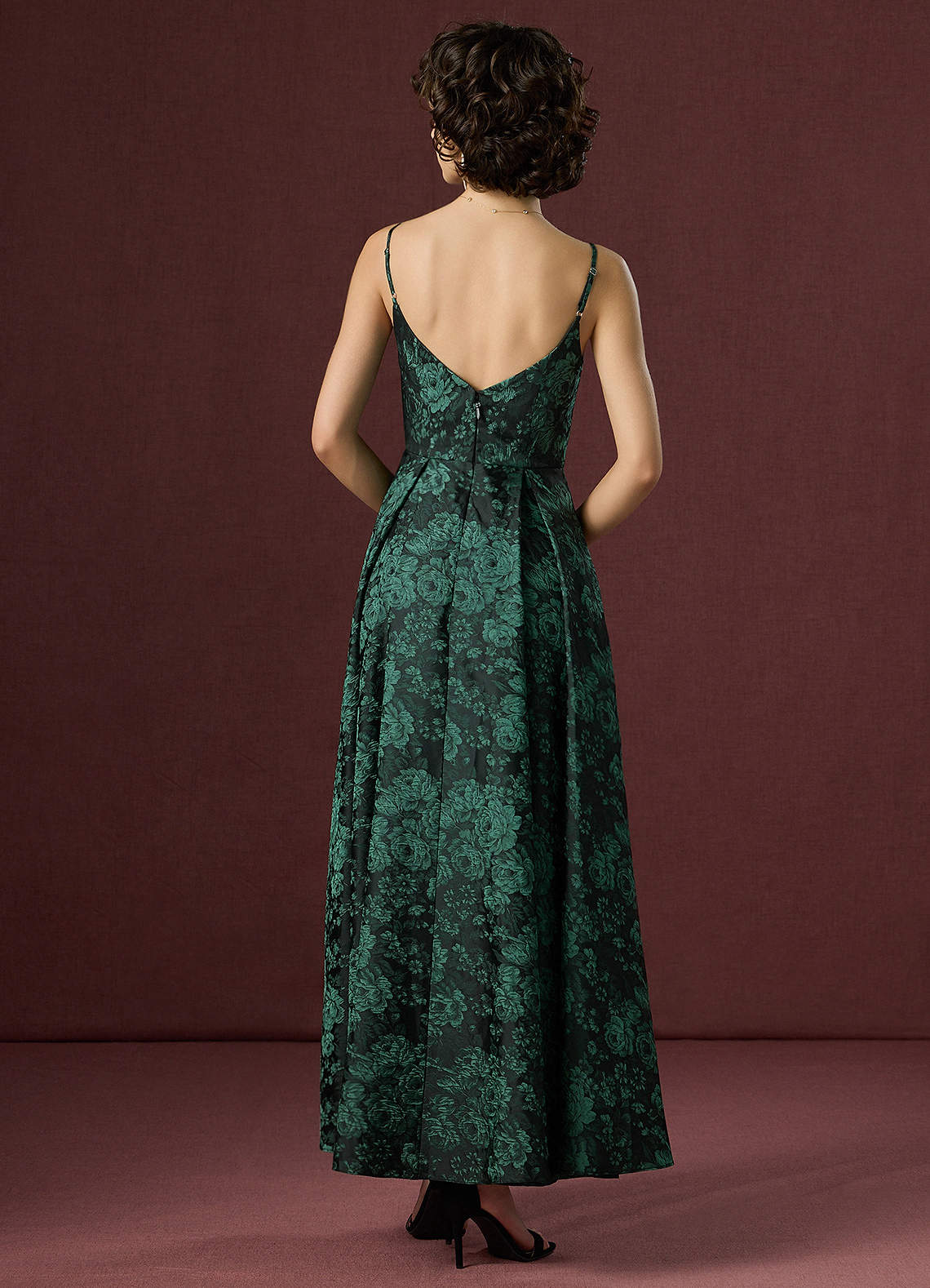 Wendy Black Emerald Maxi Dress  Dress