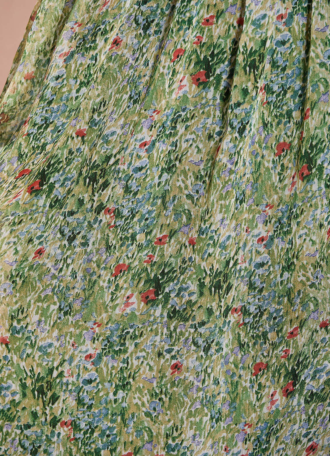 Lolla Green Floral Maxi Dress  Dress