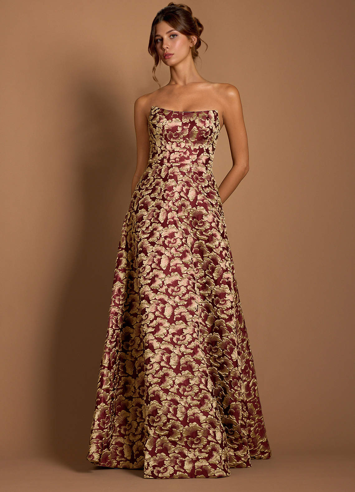 Eowyn Wine Maxi Dress  Dress