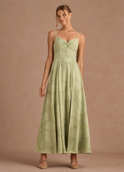 Evienne Celadon Maxi Dress