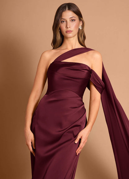 Meliora Wine Maxi Dress