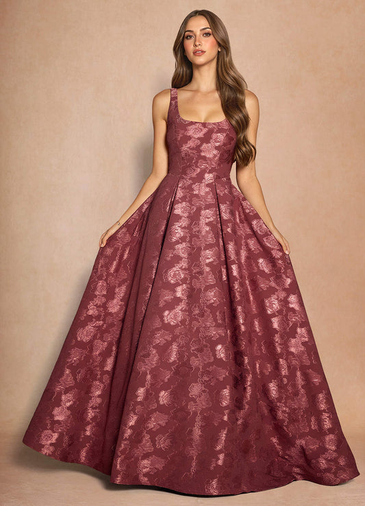 Briac Vintage Rose Maxi Dress