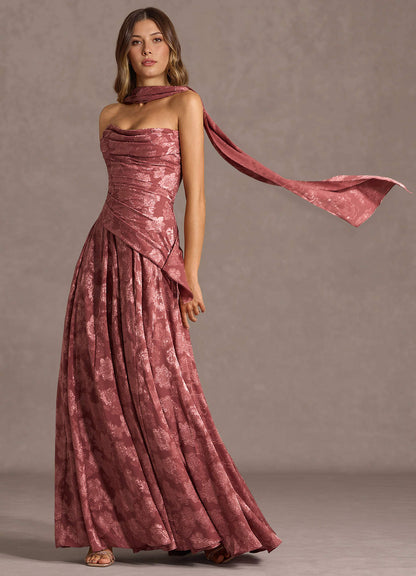 Gabriela Vintage Rose Maxi Dress  Dress