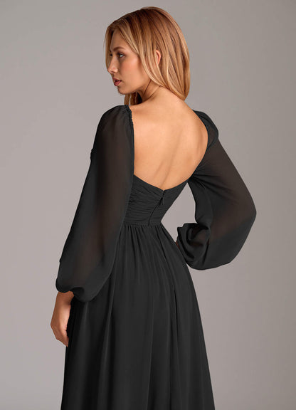 Bella Black Maxi Dress