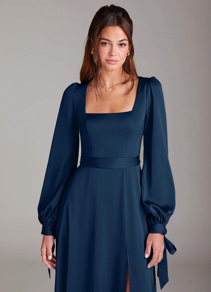 Leonia Navy Maxi Dress